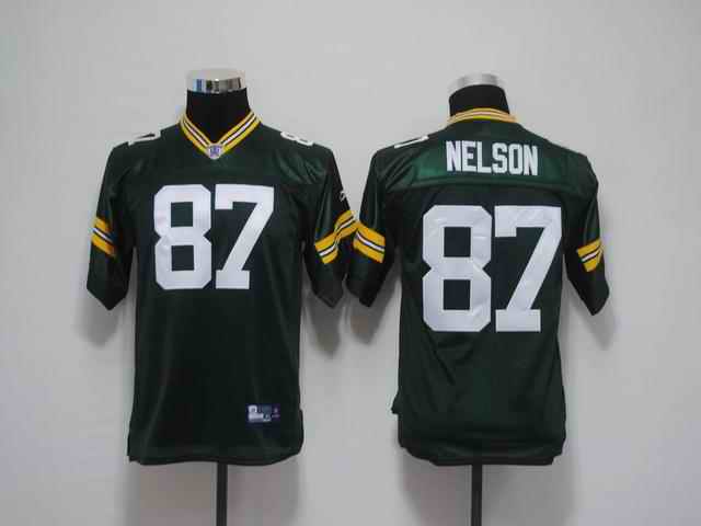 Packers 87 Nelson green kids Jerseys
