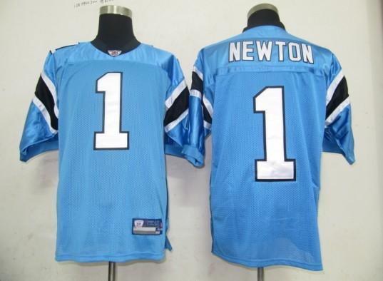 Panthers 1 Newton Blue Jerseys