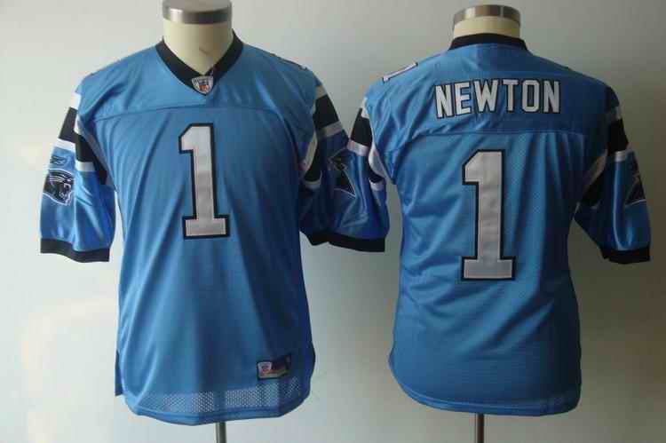 Panthers 1 Newton blue kids Jerseys