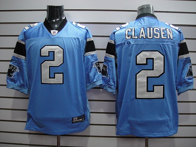 Panthers 2 Clacusen Blue Jerseys