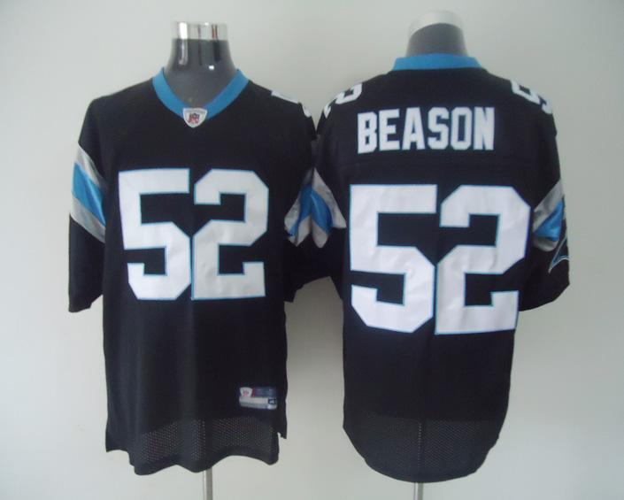 Panthers 52 Beason Black Jerseys