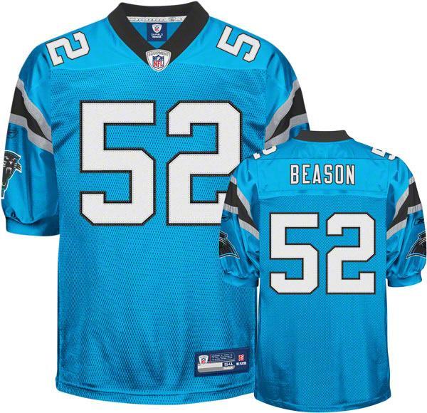 Panthers 52 Beason Blue Jerseys