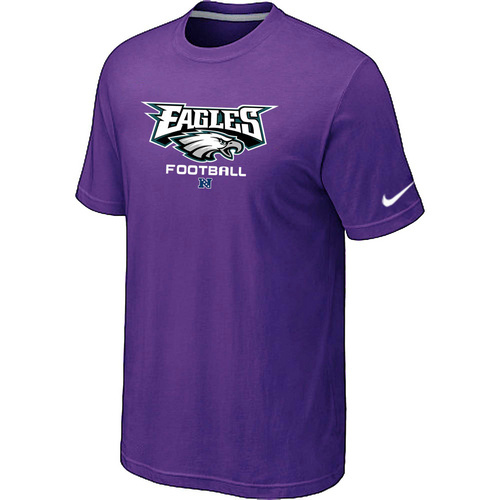 Philadelphia Eagles Critical Victory Purple T-Shirt