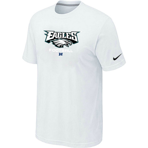 Philadelphia Eagles Critical Victory White T-Shirt