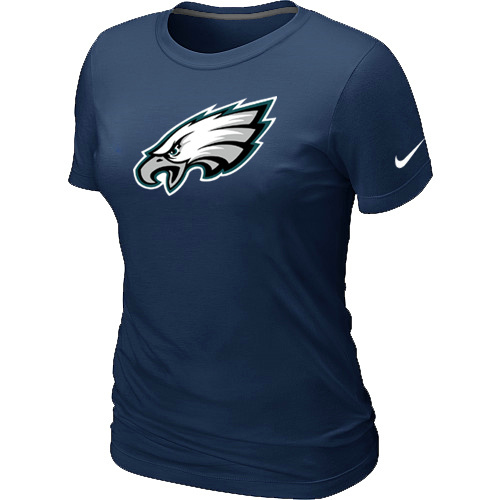 Philadelphia Eagles D.Blue Women's Logo T-Shirt