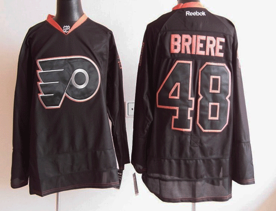 Philadelphia Flyers 48 BRIERE Ice black Jerseys