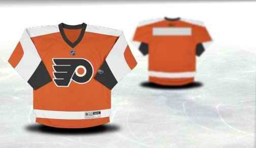 Philadelphia Flyers Youth Customized Orange Jersey