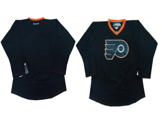 Philadelphia Flyers blank Ice black Jerseys