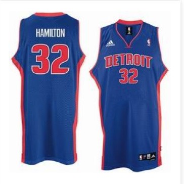 Pistons 32 Richard Hamilton Blue Jerseys