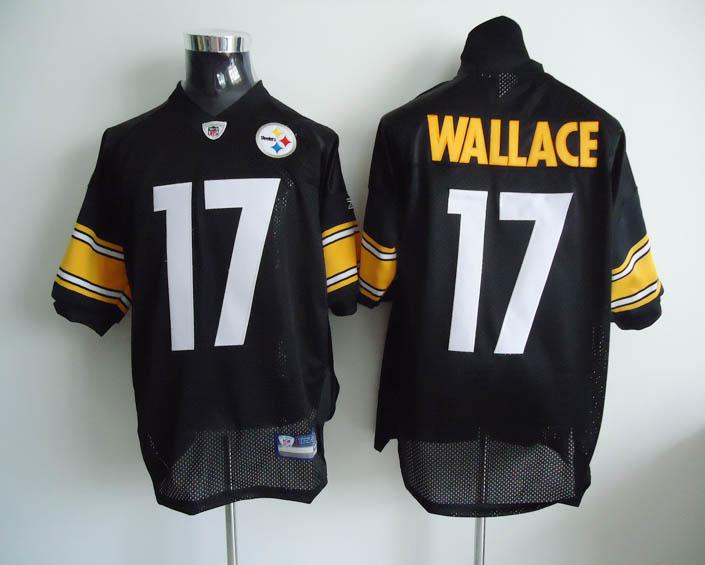 Pittsburgh Steelers 17 Wallack black Jerseys Pittsburgh Steelers 17 Wallack black Jerseys