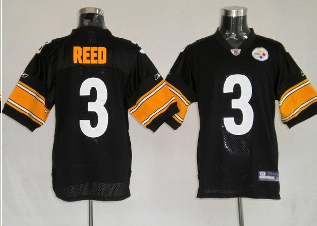 Pittsburgh Steelers 3 Reed black jerseys Pittsburgh Steelers 3 Reed black jerseys