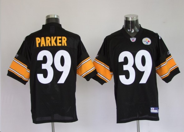Pittsburgh Steelers 39 Willie Parker Black Jerseys