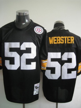 Pittsburgh Steelers 52 Webster black Jerseys