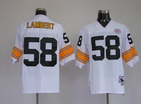 Pittsburgh Steelers 58 Jack Lambert White Throwback Jerseys Pittsburgh Steelers 58 Jack Lambert White Throwback Jerseys