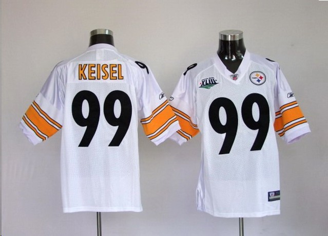Pittsburgh Steelers 99 Brett Keisel white Jerseys Pittsburgh Steelers 99 Brett Keisel white Jerseys