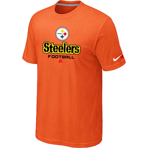 Pittsburgh Steelers Critical Victory Orange T-Shirt