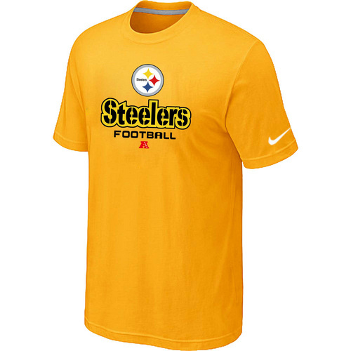 Pittsburgh Steelers Critical Victory Yellow T-Shirt