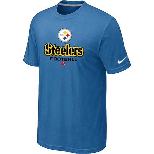 Pittsburgh Steelers Critical Victory light Blue T-Shirt