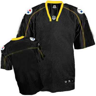 Pittsburgh Steelers Men Customized black field shadow Jersey