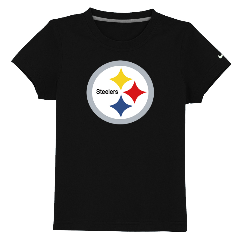 Pittsburgh Steelers Sideline Legend Authentic Logo Youth T-Shirt Black