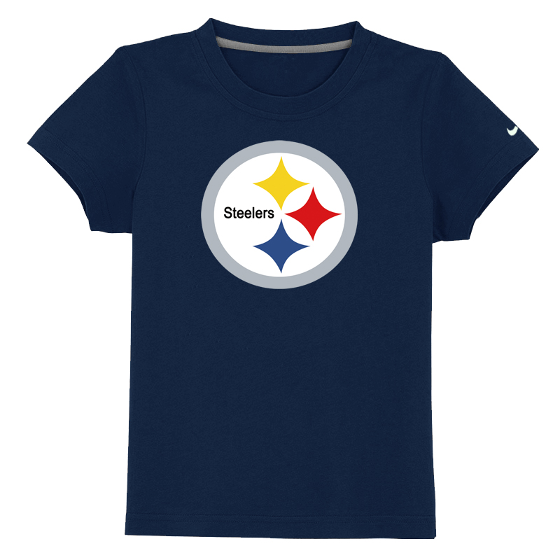 Pittsburgh Steelers Sideline Legend Authentic Logo Youth T-Shirt D.Blue