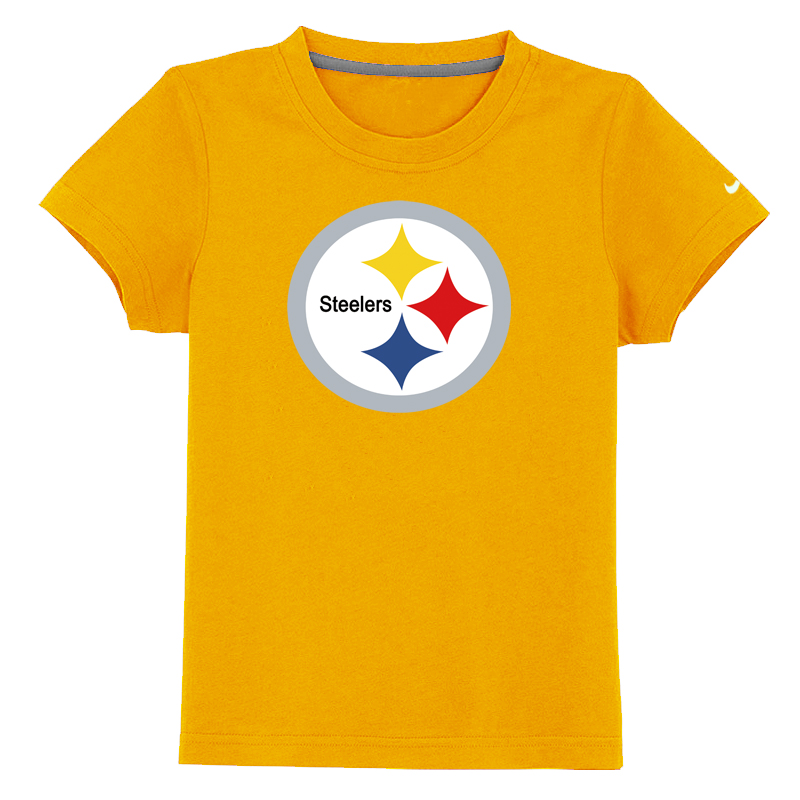 Pittsburgh Steelers Sideline Legend Authentic Logo Youth T-Shirt Yellow