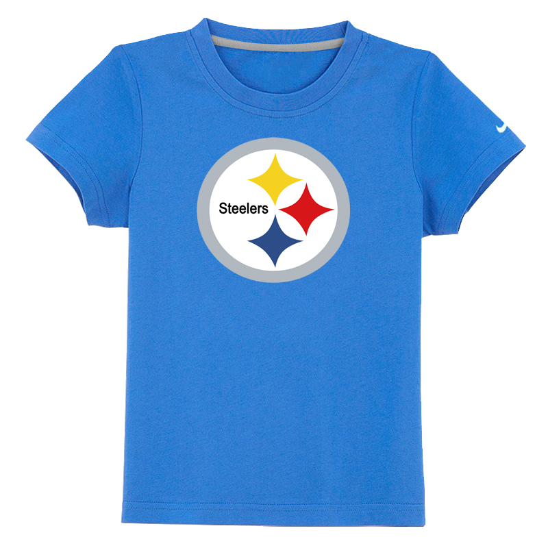 Pittsburgh Steelers Sideline Legend Authentic Logo Youth T-Shirt light Blue