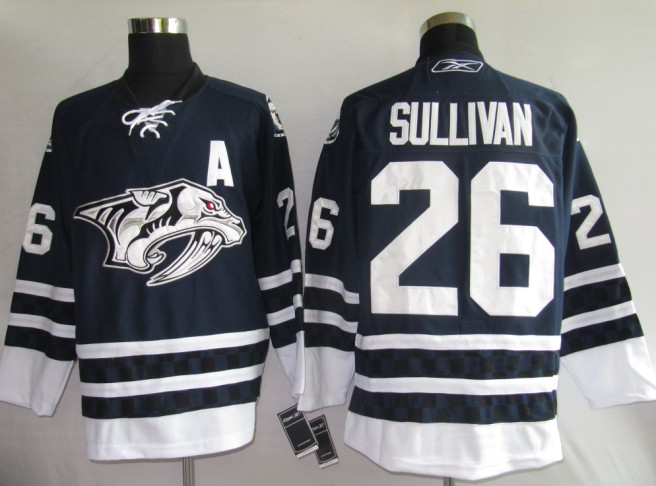 Predators 26 Sullivan blue jerseys - Click Image to Close