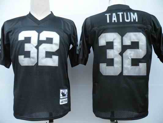 Raider 32 Jack Tatum black m&n Jerseys