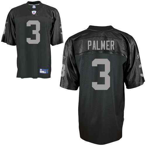 Raiders 3 PALMER Black Kids Jerseys