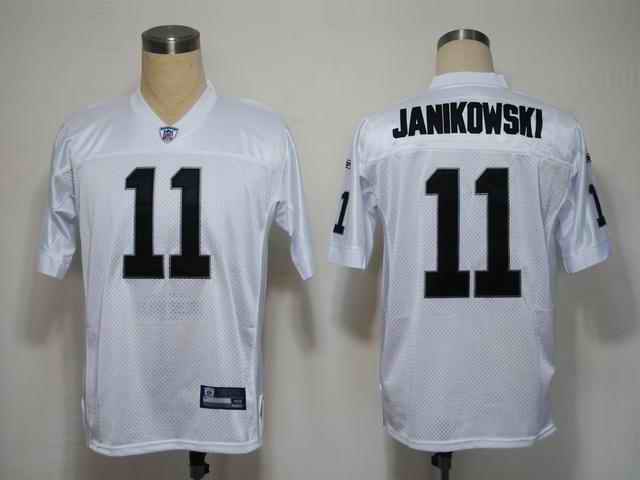 Raiders 11 Janikowski white Jerseys