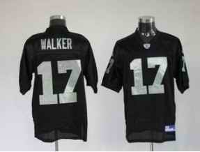 Raiders 17 J.Walker black Jerseys