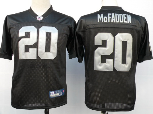 Raiders 20 Darren McFadden Black Jerseys