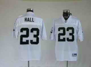 Raiders 23 DeAngelo Hall white Jerseys