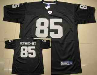 Raiders 85 Heyward-Bey black Jerseys