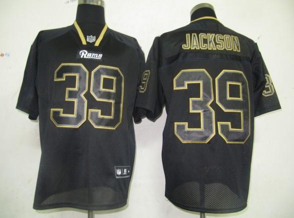 Rams 39 Jackson black field shadow Jerseys