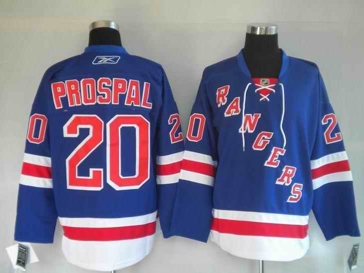 Rangers 20 Prospal blue Jerseys