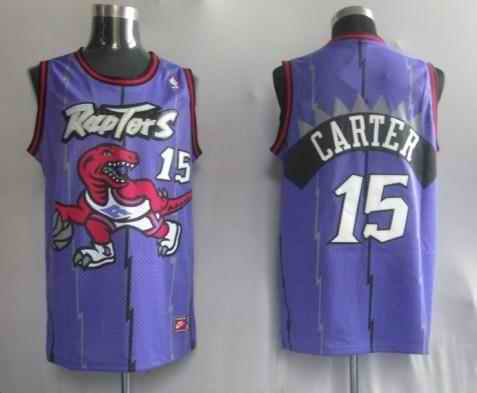 Raptors 15 Carter Purple Jerseys