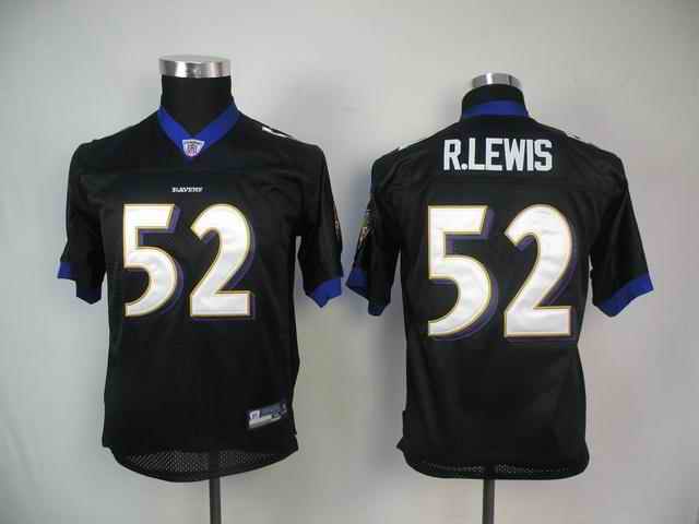 Ravens 52 R.Lewis black kids Jerseys