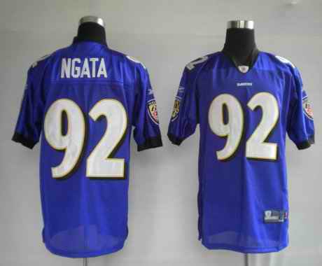 Ravens 92 Ngata Purple Jerseys