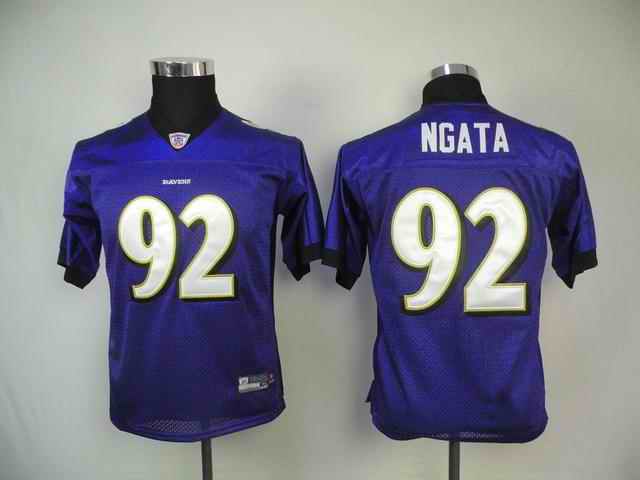 Ravens 92 Ngata purple kid Jerseys
