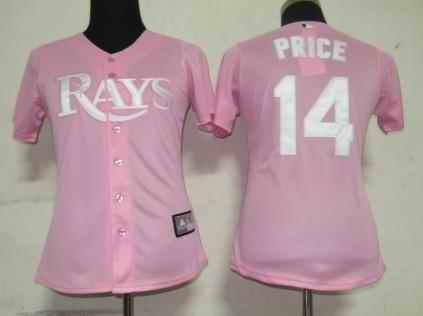 Rays 14 Price pink women Jersey