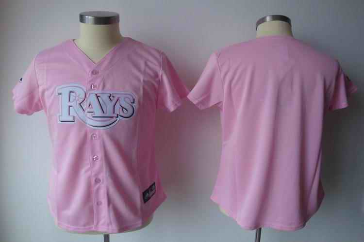 Rays blank pink women Jersey