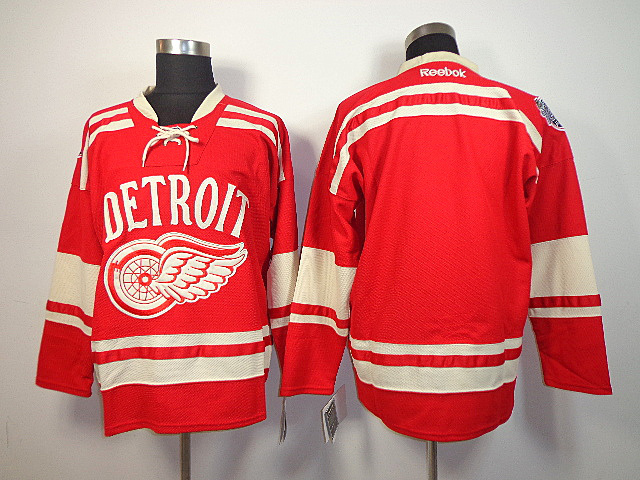 Red Wings Blank Red Classic Jerseys