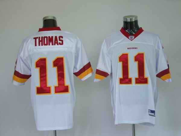 Redskins 11 Devin Thomas white Jerseys