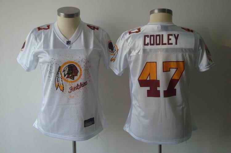 Redskins 47 Cooley white 2011 fem fan women Jerseys Redskins 47 Cooley white 2011 fem fan women Jerseys