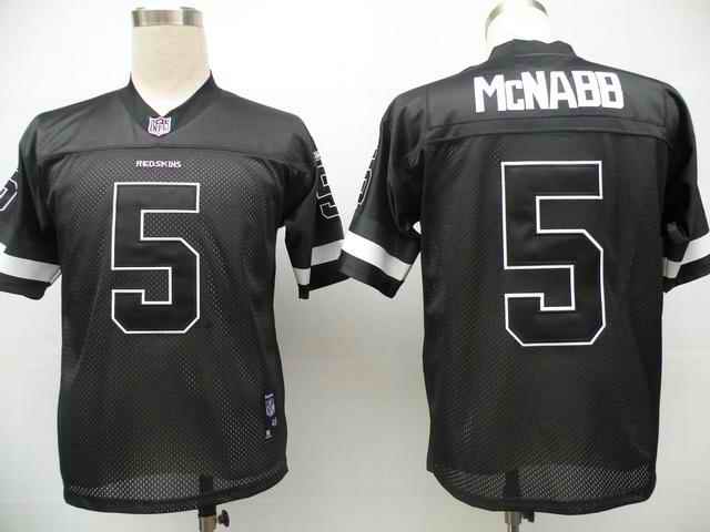 Redskins 5 McNabb black Jerseys
