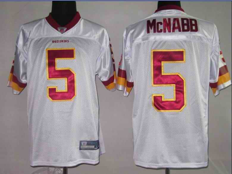 Redskins 5 McNabb white Jerseys