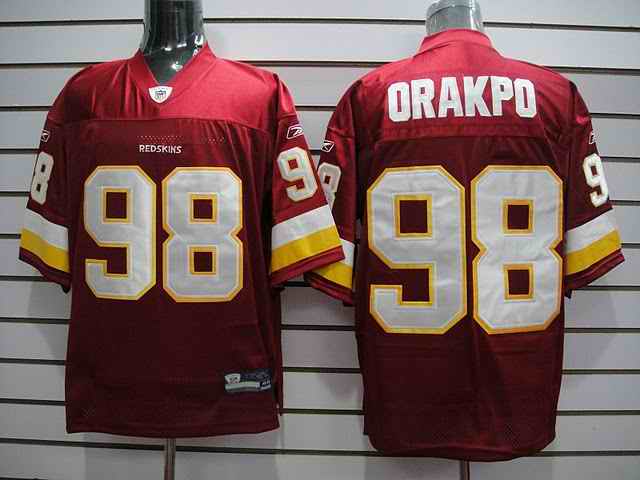 Redskins 98 Orkpo red Jersey