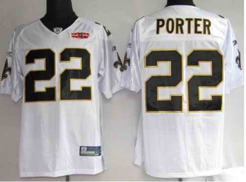 Saints 22 porter white Jerseys